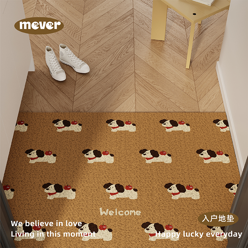 可定制美拉德入户门口丝圈地垫