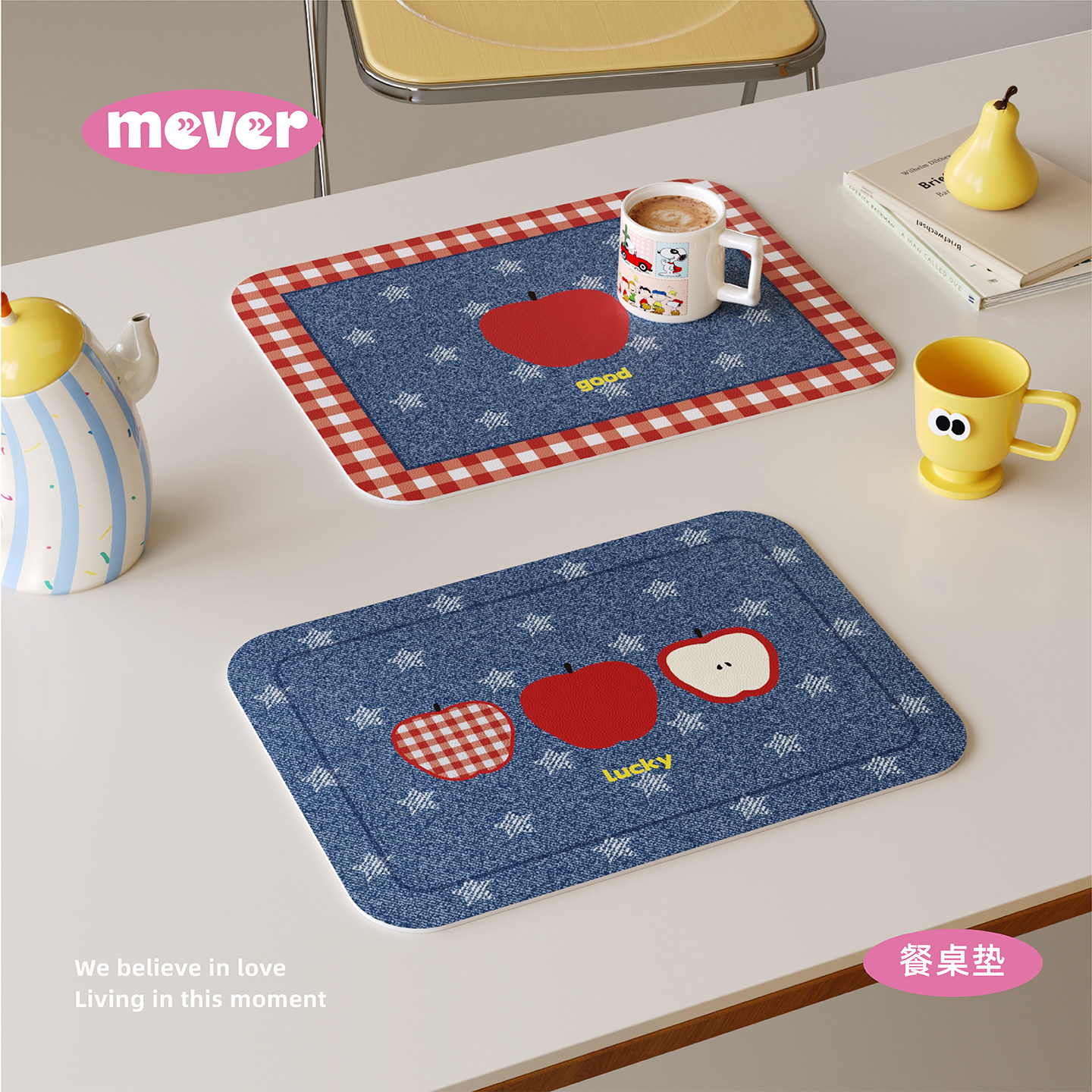 美式牛仔西餐垫皮革防水防油桌布