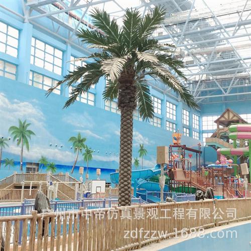 仿真海枣树中东海藻树加拿利大型仿生椰子树户外大树景观树假树