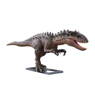 户外景观互动装置会动会叫大恐龙硅胶表皮仿真机械龙霸王龙