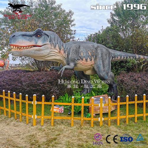 春节冰雪天引流利器公园商场景区深受喜爱的仿真恐龙吉祥物.