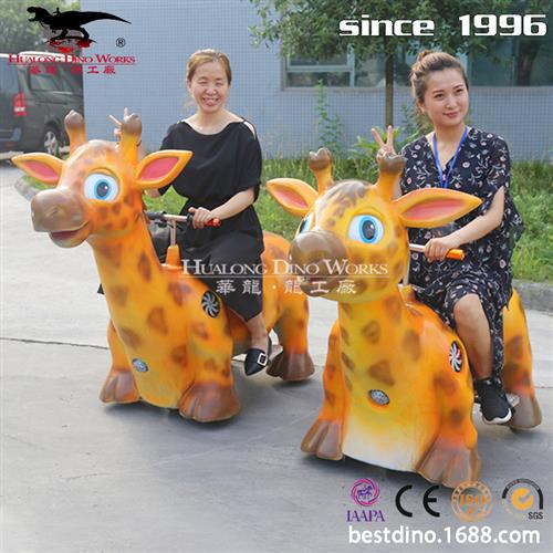 卡通儿童乐园亲子骑乘动物小车商场广场恐龙动物电动小车厂家生产