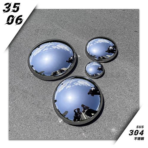 圆形不锈钢镜面水滴鹅卵石雕塑墙面水池景观软装饰售楼处落地摆件