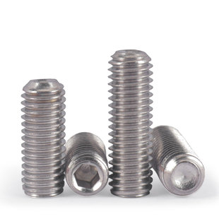 盖驰316不锈钢凹端紧定内六角止付螺丝M3M4M5M6M8M10M12M14M16