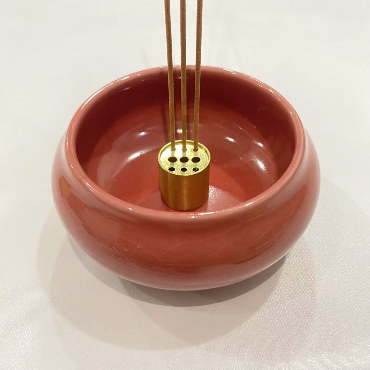 拜拜香香炉陶瓷室内供佛供奉薰炉家用焚香中式线香檀香新款仿古