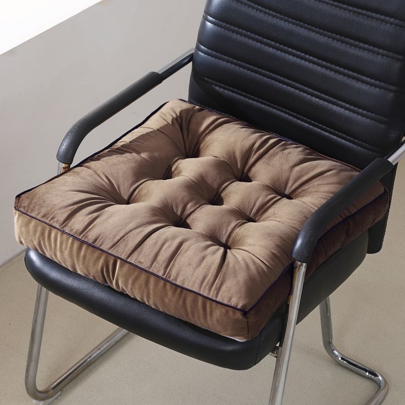 加厚新款立体坐垫办公客厅餐桌通用超软毛绒坐垫美臀垫汽车考试垫