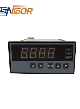 ZYSENSOR单通道数显表 输入4-20MA 输出4-20MA 4位LED显示 AC220V