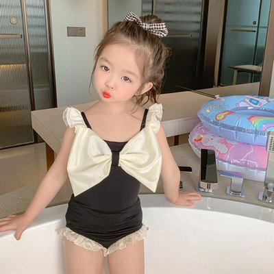 女童泳2衣连体气80441249小女孩夏季公游泳主服网红儿童3岁洋宝宝