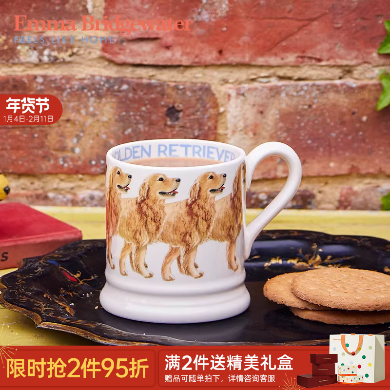 Emma Bridgewater中号马克杯陶瓷水杯咖啡杯釉下彩emmabrigewater,餐饮具,马克杯,淘宝优惠券,粉丝福利购,淘宝优惠卷