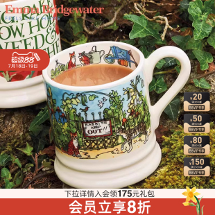Emma Bridgewater中号马克杯咖啡杯釉下彩水杯送礼emmabrigewater