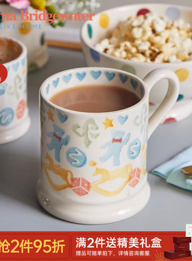 Emma Bridgewater马克杯陶瓷咖啡杯水杯家用高颜值茶杯玩具盒礼物