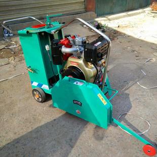 18片水冷柴油切割刻纹机混凝土路面刻纹机切割刻纹两用机