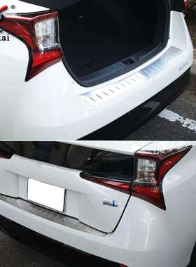 适用19款丰田普锐斯Prius50系后期改装专用后保险杠防擦外置护板