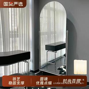 服装店可移动试衣镜家用全身落地网红卧室显瘦美颜直播间穿衣镜