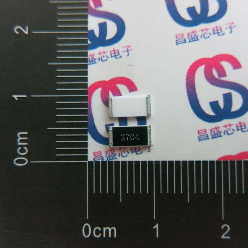 贴片精度电阻2512 2.7M 2.7兆欧 1% 丝印2704 功率1W 1盘/400元