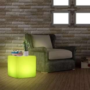 工厂LED遥控七彩小夜灯创意奇特智能家居卧室大号发光立方体