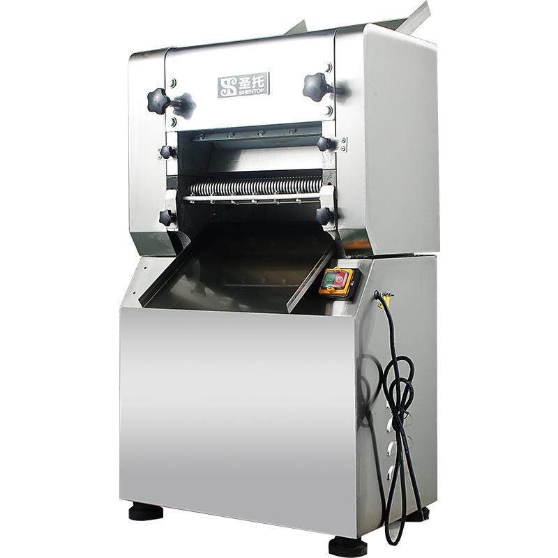 圣托商用压面机大型自动不锈钢面条机擀面轧面机揉面机