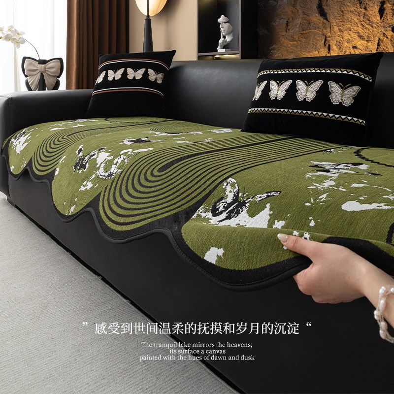 异形沙发垫2025新款一片式皮沙发防F滑专用垫四季通用轻奢沙发盖