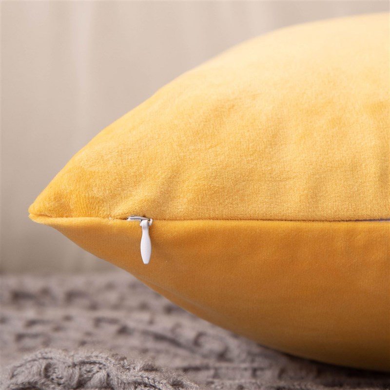 加厚天鹅绒靠垫套客厅沙发抱枕床头靠背枕办公室椅子珊瑚绒不含芯