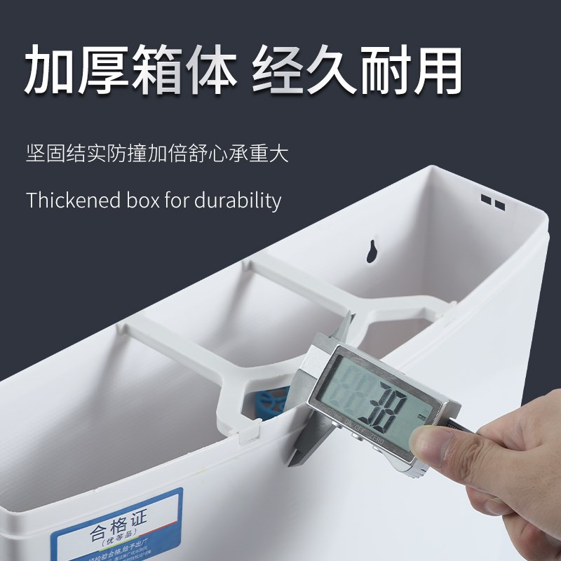 蹲便器加厚水箱家用卫生间挂墙式厕所冲水箱O蹲坑冲水器蹲厕旱便