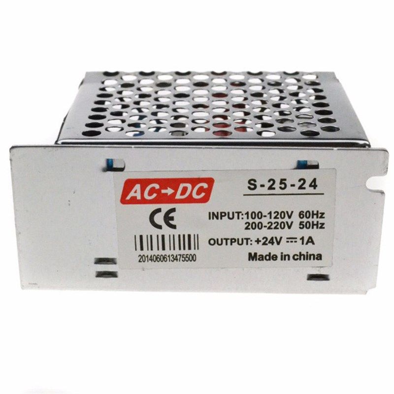 LED仪器设备安防灯条变压器110V220V转直流24V开关电源24W120W480