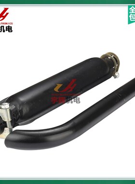 潍坊潍柴油机配件发电机组消音器消声器排气管烟囱495K4100D 30KW