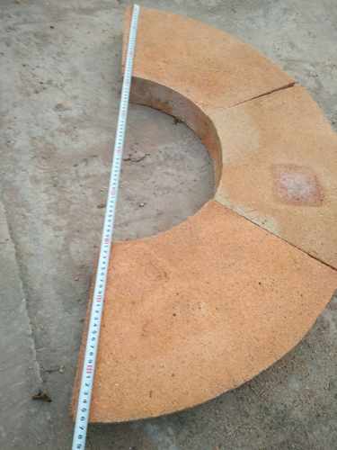 1米焦炭炉 炉盖 耐火砖地炉 耐火材料 熔铝炉炉盖 1000x450x80mm