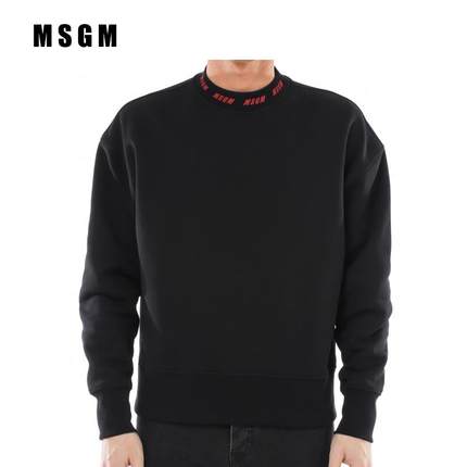 MSGM圆领套头休闲百搭长袖卫衣