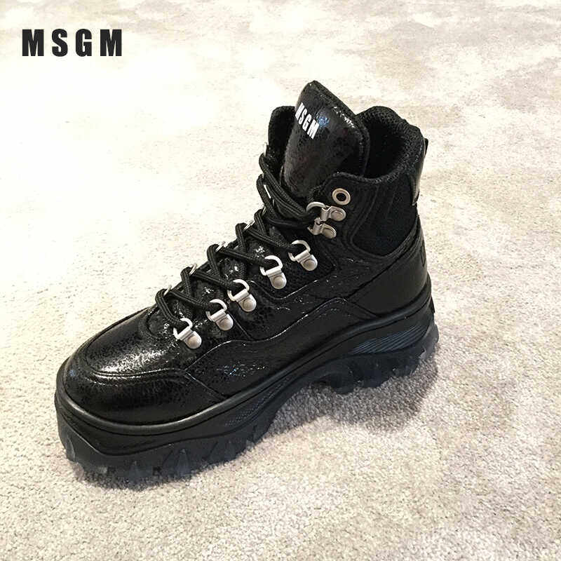 老爹鞋休闲运动鞋MSGM厚底