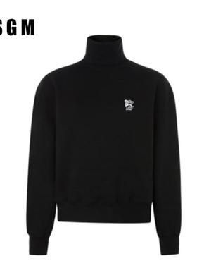 MSGM圆领套头长袖卫衣