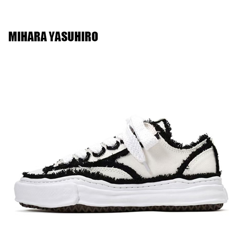 MIHARA四季男式低帮休闲板鞋