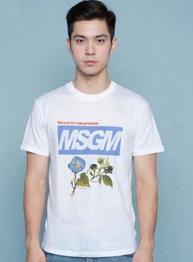 全新未使用MSGM情侣T恤