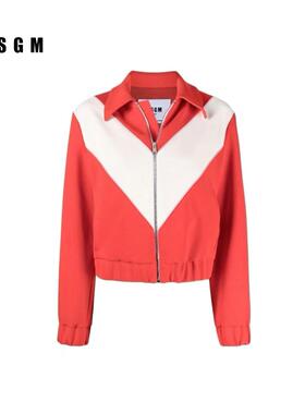 MSGM潮流小众时尚舒适百搭拉链外套