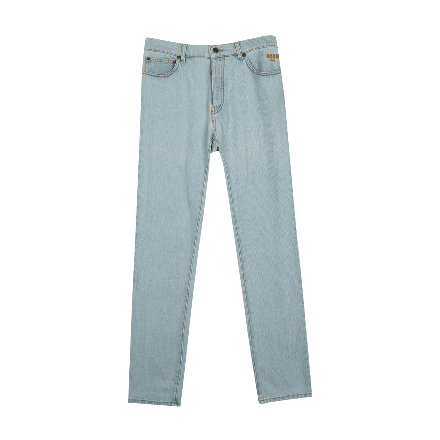 奢侈品牌国内现货浅蓝色长裤子