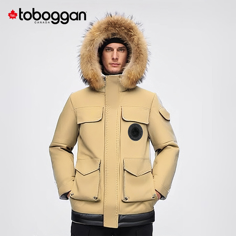 加拿大雪橇保暖时尚户外羽绒服