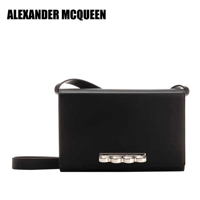 ALEXANDERMCQUEEN黑色四只环包