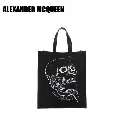 单肩斜挎帆布包ALEXANDERMCQUEEN