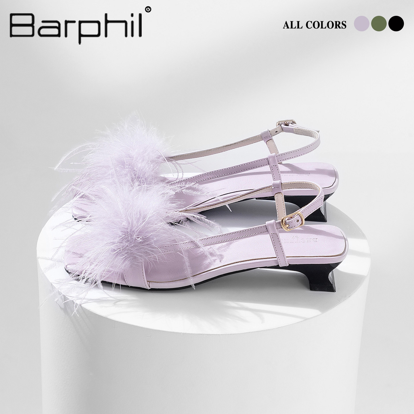 Barphil【仲夏夜之梦】凉鞋 真皮手工女鞋羊皮小众设计感女气质图片