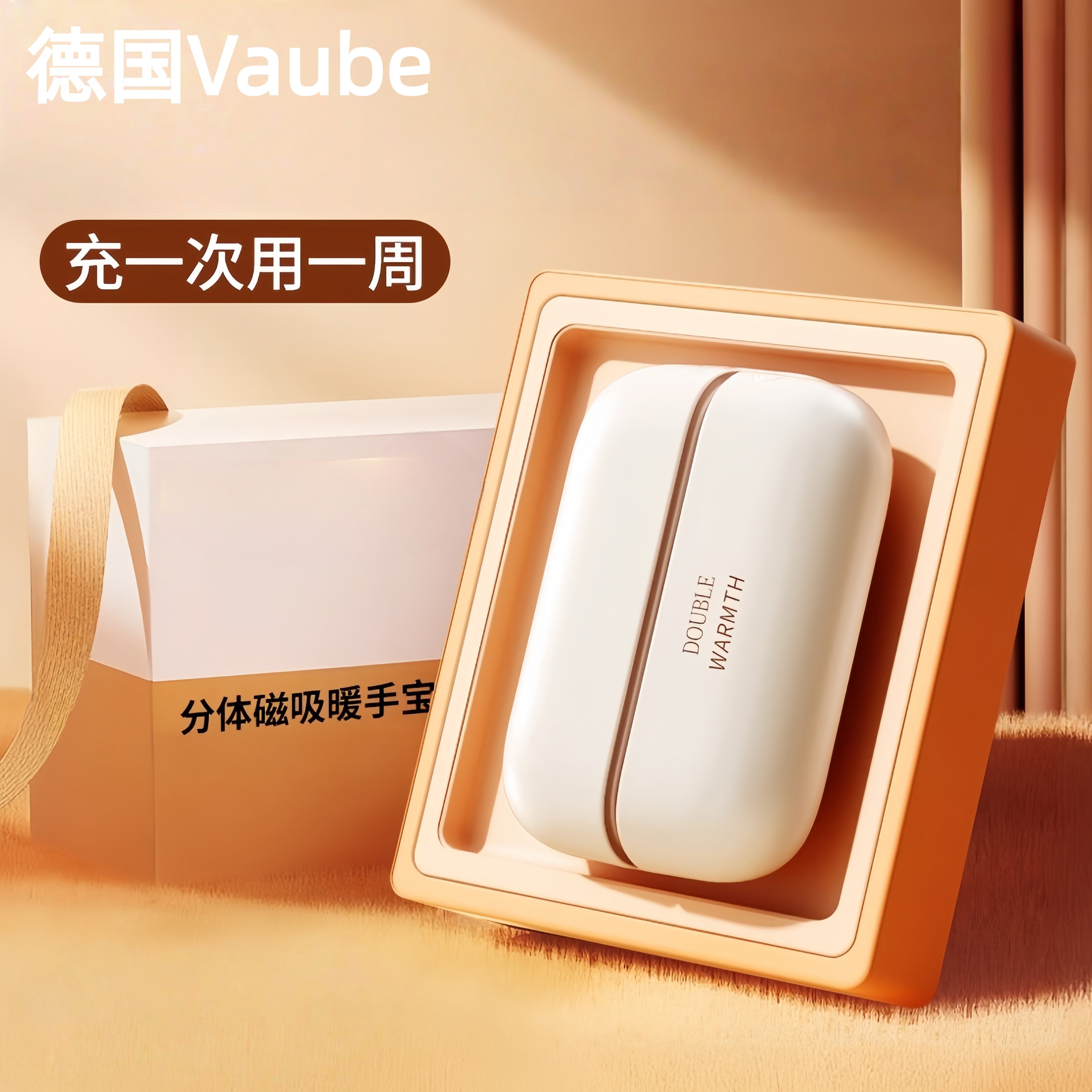 德国进口暖手宝充电款磁吸分体式二合一磁吸暖宝宝迷你随身携带