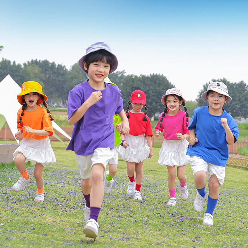 六一儿童演出服儿童表演服男女童啦啦操合唱幼儿园毕业季糖果衣服