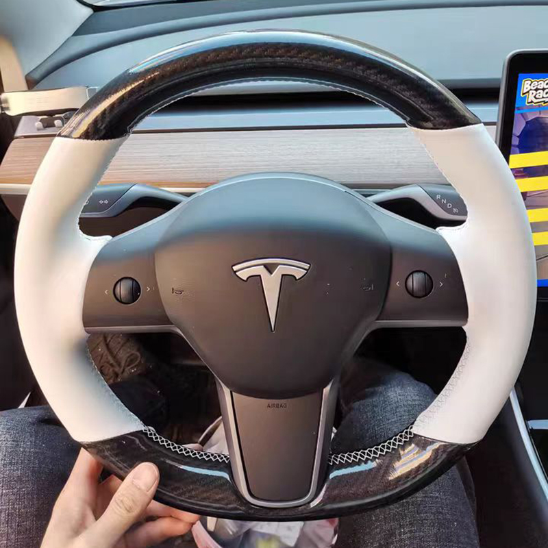 特斯拉model3/modelY方向盘套