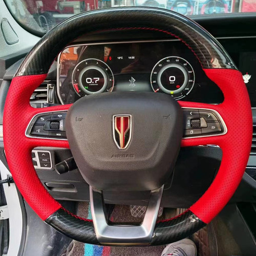 18-19-20-22款红旗H5方向盘套