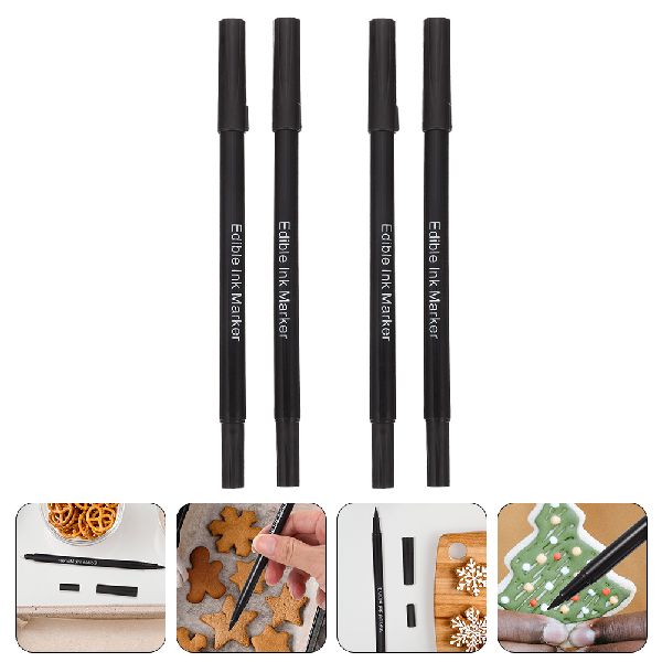 4pcs Markers Pastry Cakes For Decorating Kitchen Coloring