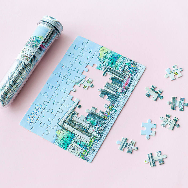 极速南京旅游风景手绘试管拼图秦淮夫子庙文创纪念品礼品儿童益智