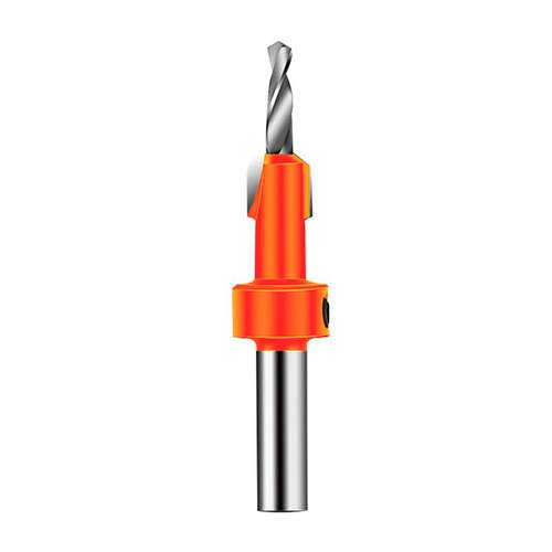 木工沉孔钻头合金锥孔钻阶梯沉头安装上螺丝钻头沙拉钻套装钻孔器