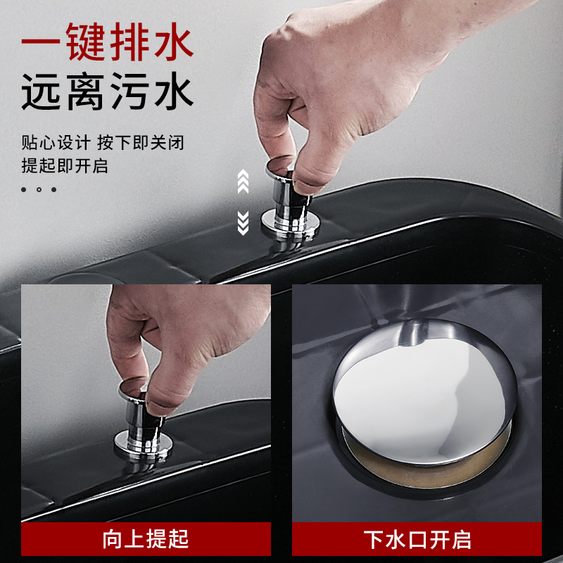 拖把池家用阳台高脚洗拖布池地盆卫生间墩布拖布水池移动水槽池子