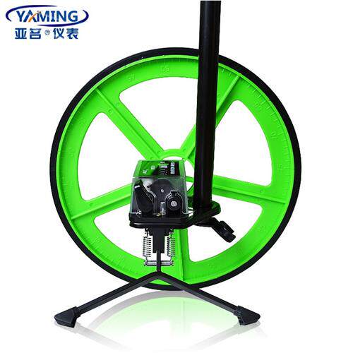 亚名MW319机械大轮测距仪测量轮可摺叠测距轮超耐磨轮式测距仪长