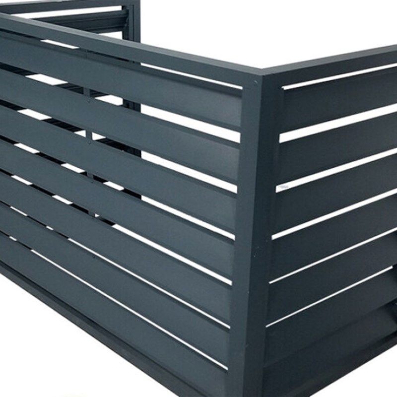 厂促厂促铝合金格栅空调外机罩百叶围栏百页窗室外栅栏外机保护品