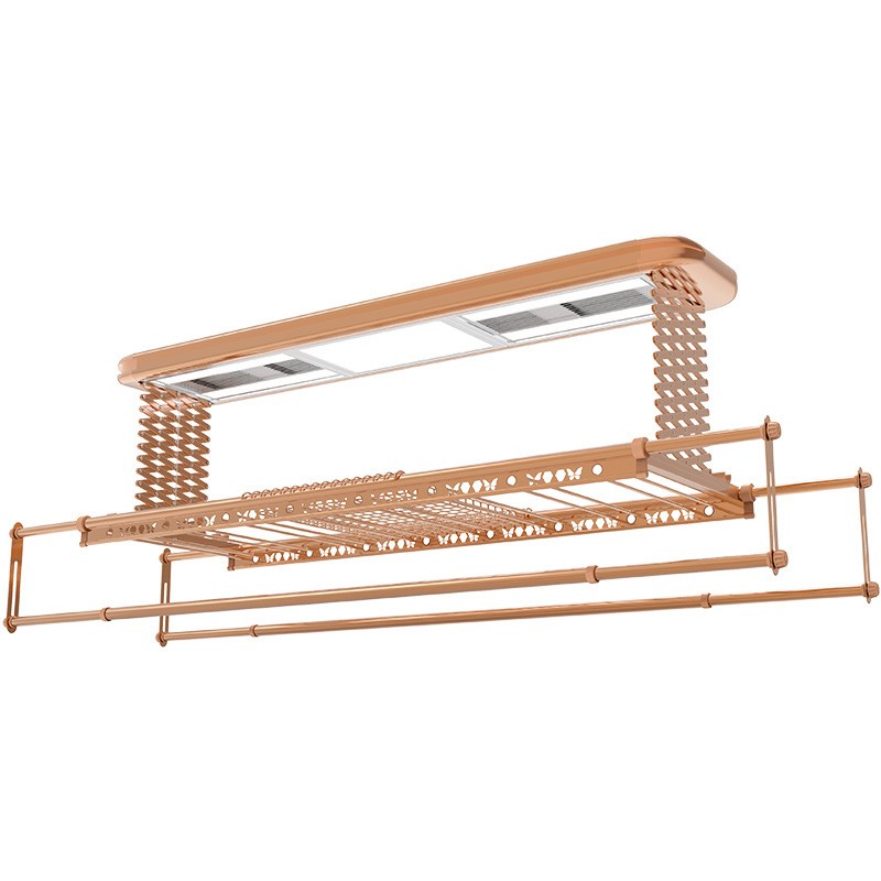 慕小狸 母婴款电动晾衣架 多功能阳台智能升降凉衣杆 烘干晾衣机