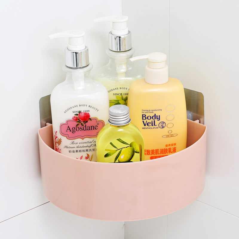 创意家居家日用品百货浴室吸盘厕所收纳篮洗手间卫生间无痕置物架